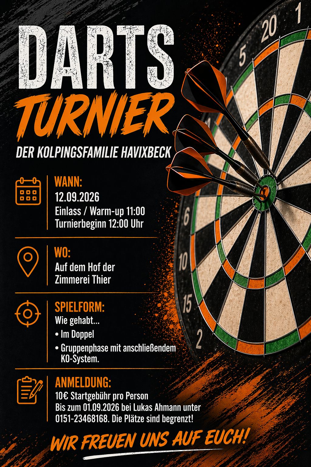 Ankuendigung Dart 2026